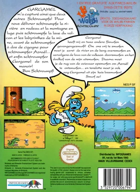 Smurfs, The (Europe) (En,Fr,De,Es) box cover back